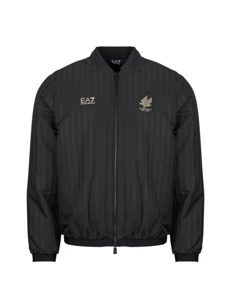 Futbal bomber bunda Emporio Armani Ea7 čierna