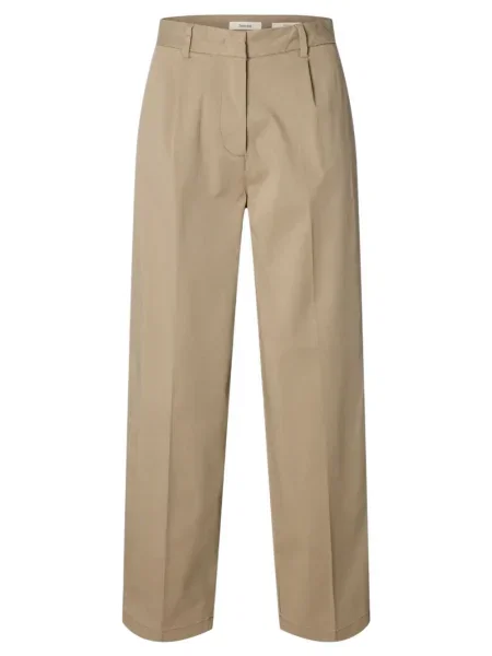 Pantaloni Selected plisate