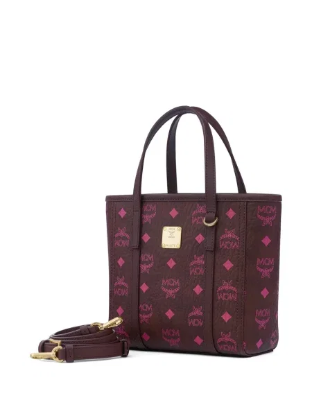 Geantă shopper Mcm maro