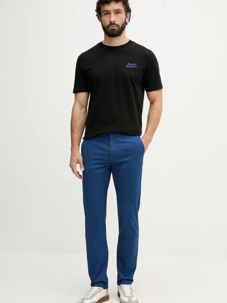 Tommy Hilfiger kratka majica črna