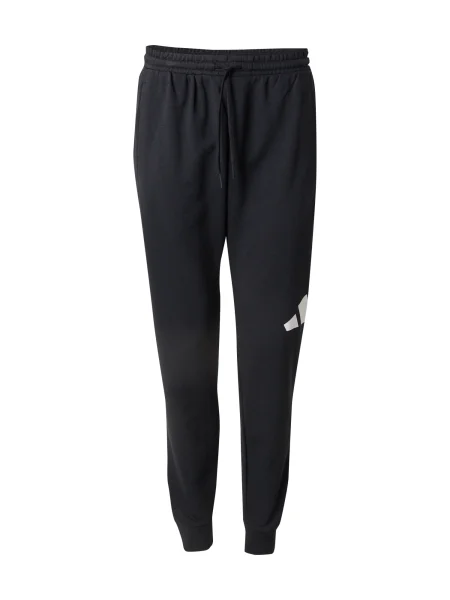 ADIDAS SPORTSWEAR Pantaloni sport negru alb