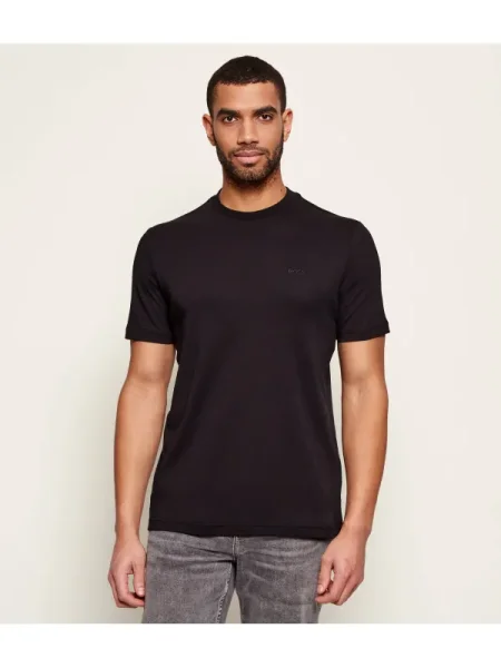 BOSS ORANGE Tricou Te_interlock negru