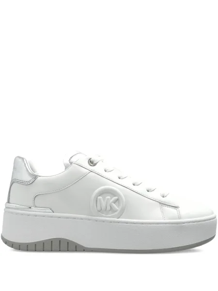 Šněrovací krajkové tenisky Michael Michael Kors na platformě modré
