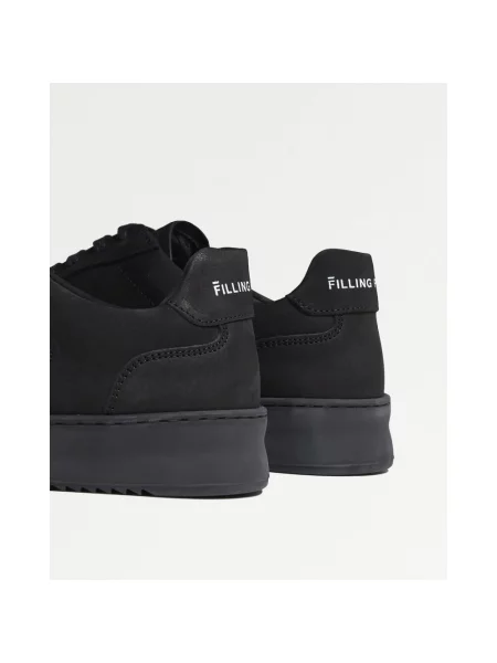 Filling Pieces sneakersy skórzane Mondo Ripple Nubuck czarny