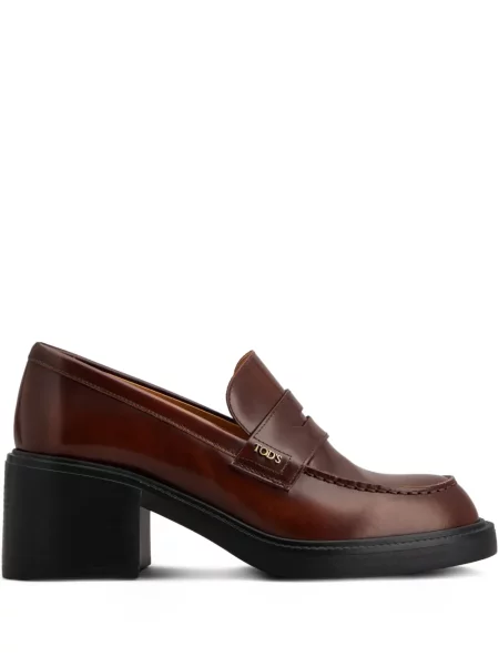 Pantofi loafer Tod's din piele maro