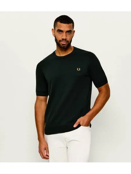 Fred Perry Pulover verde