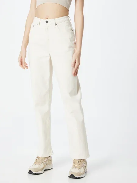 MUD Jeans Jeans Rose natural alb