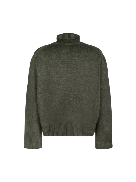 Sweter z golfem Givenchy z kaszmiru do golfa zielony