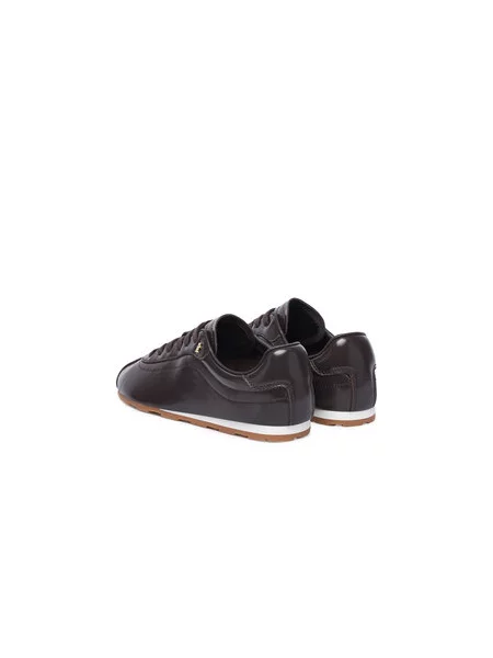 Tommy Hilfiger Laisvalaikio batai Bella Sneaker Leather ruda