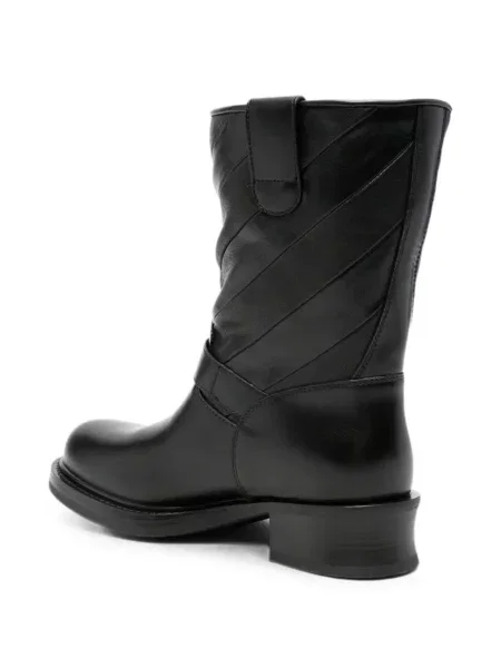 Botine Valentino Garavani cu cataramă negru