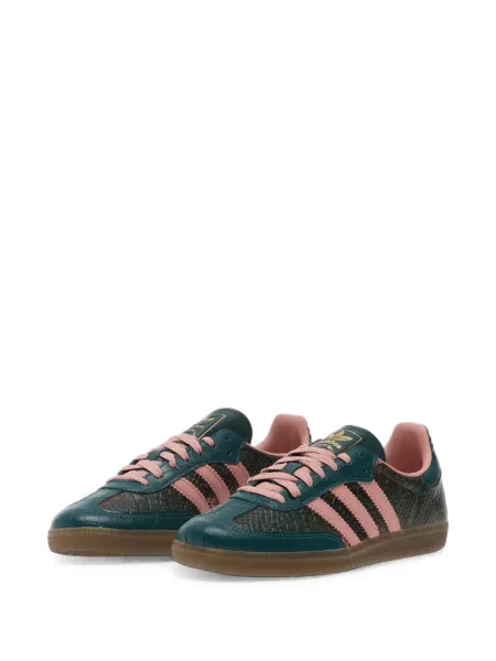 Džínsová bunda Adidas zelená