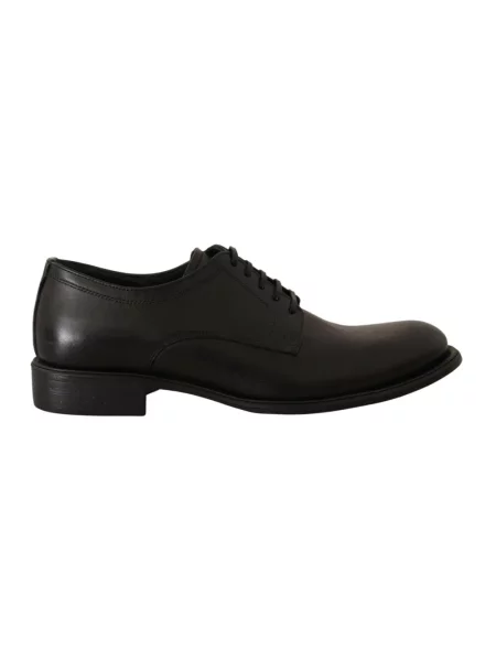 Półbuty Dolce And Gabbana skórzane czarne