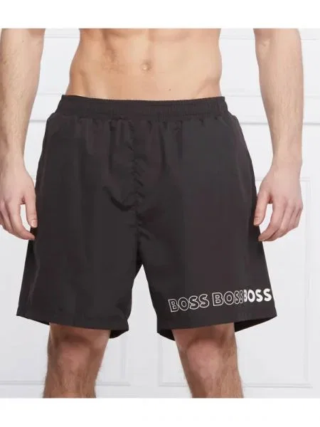 BOSS BLACK rövidnadrág kąpielowe dolphin fekete