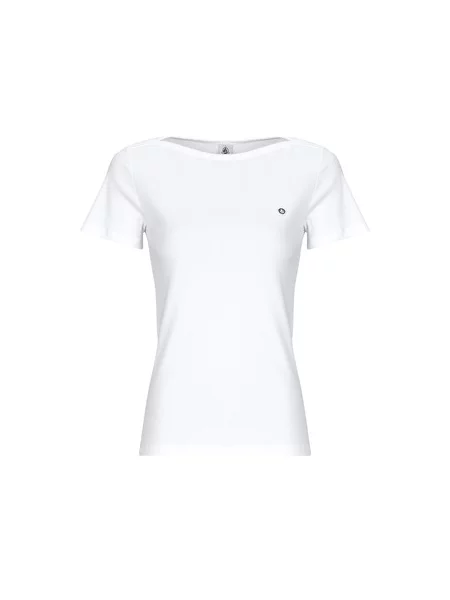 Srajca Petit Bateau s kratkimi rokavi bela