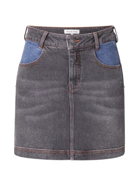 Munthe Fustă SALBA albastru / denim negru