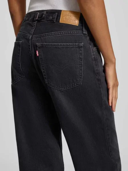 Jeansy o kroju straight fit z efektem znoszenia Levi's® 300