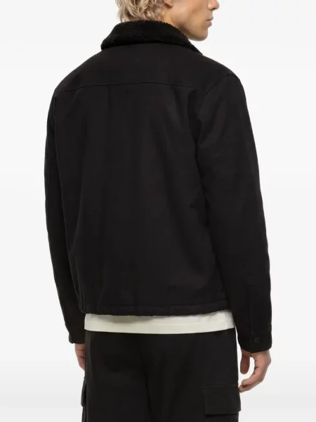 Geacă de blugi Karl Lagerfeld Jeans negru
