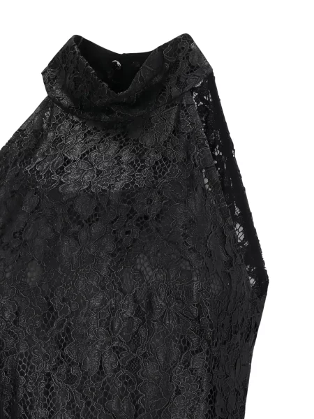 Rochie mini Blumarine din dantelă negru