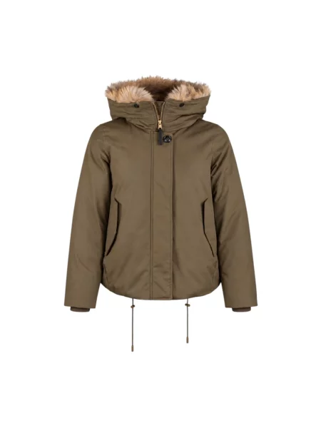 Parka Woolrich zielona