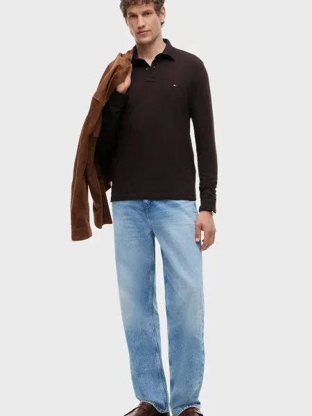Поло Tommy Hilfiger коричневе