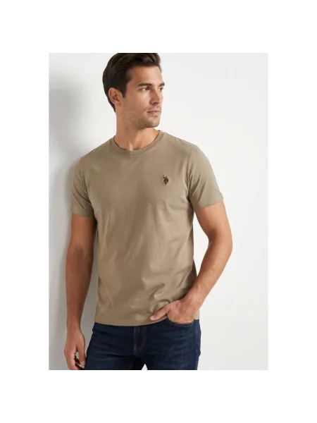 Koszulka polo U.s Polo Assn. brązowa