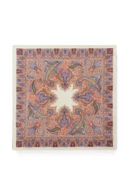 Fular Etro cu imagine cu model paisley