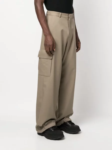 Cargo nohavice Off-white biela
