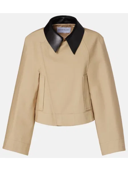 Geacă Givenchy de lână bej