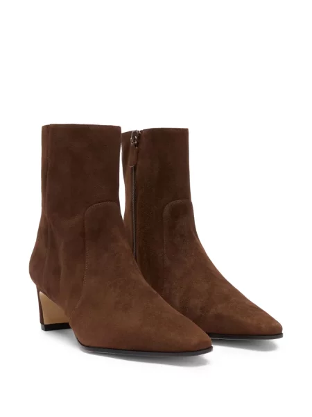 Cizme scurte Stuart Weitzman maro