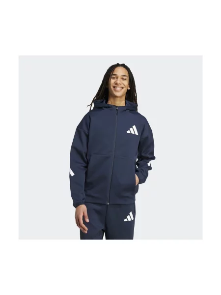 Bunda Adidas modrá