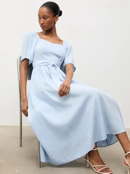 Answear.LAB rochie cu in albastru