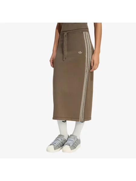 Fustă adidas Knitted Skirt Branch/ Silver Pebble M