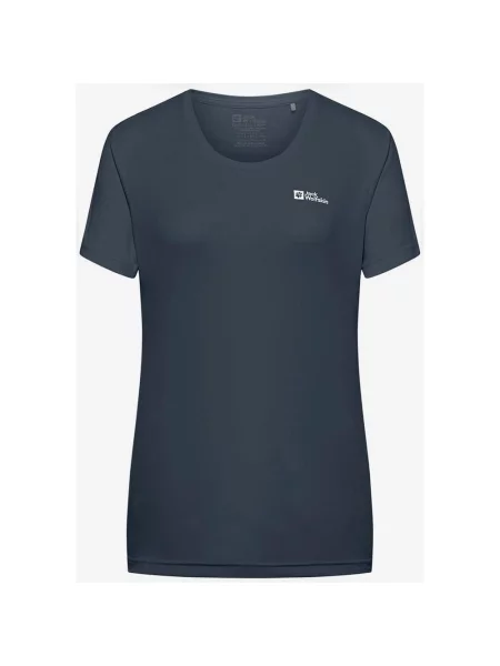 Koszulka Jack Wolfskin Tech krótki rękaw S czarna