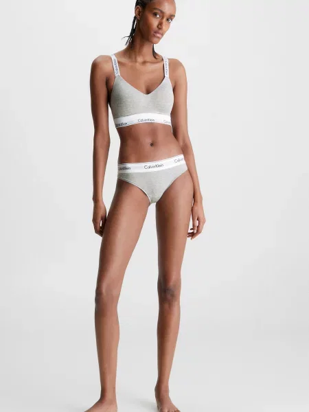 Бразилианы Calvin Klein серые