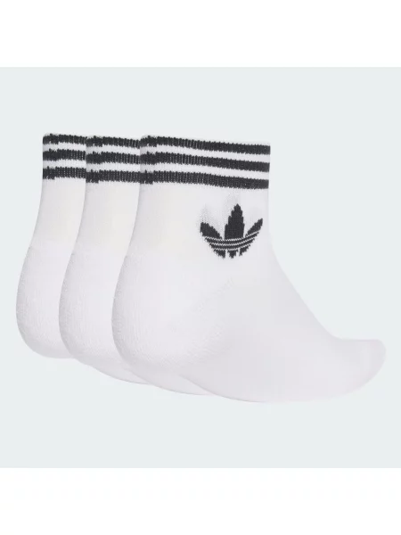 Kotník punčochy Adidas bílé