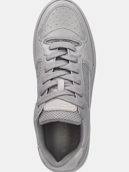 Кожаные кроссовки Filling Pieces серые