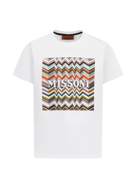 Koszulka dziecięca Missoni biała