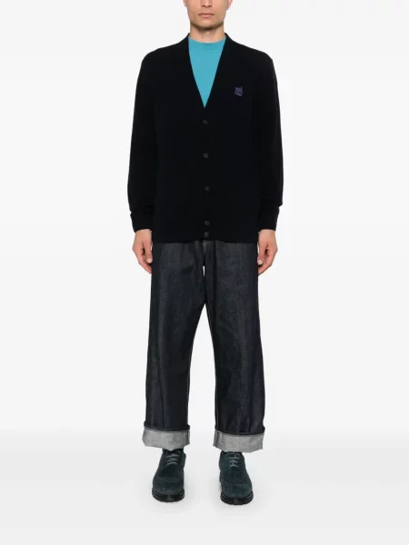 Cardigan Maison Kitsune albastru