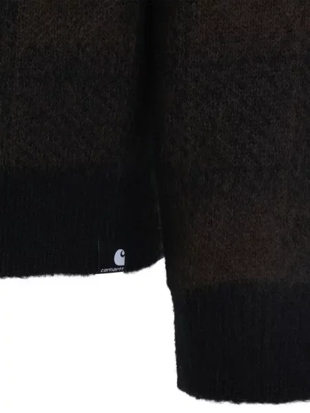 Ζακέτα Carhartt Wip ζακάρ μαύρο