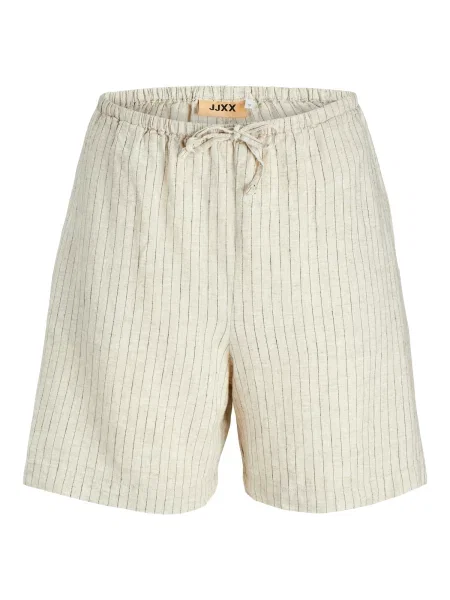 JJXX Nohavice JXBREEZE SUMMER sivobéžová / čierna béžová