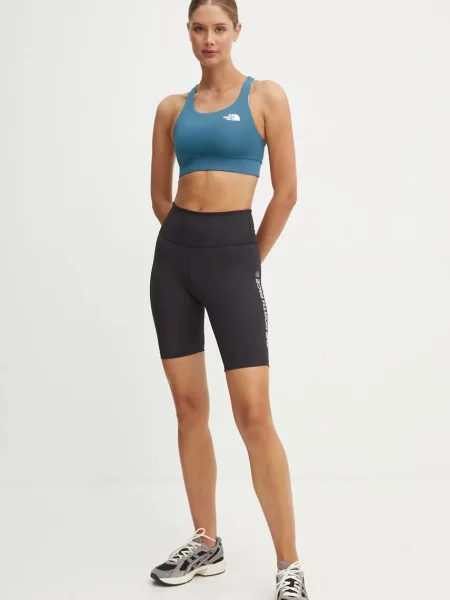 Oboustranná sportovní podprsenka The North Face Flex Reversible zelená
