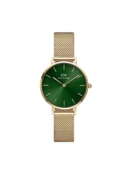 Daniel Wellington zegarek Petite Emerald 28 złoty żółty