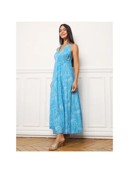 Rochie La Modeuse albastru