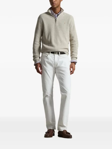 Gulerat șosete Polo Ralph Lauren de lână cu dungi negru