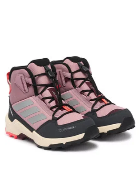 Adidas Bakancs Terrex Mid Climawarm+ Hiking Shoes Kids rózsaszín