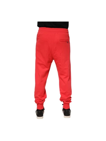 Joggery Dolce And Gabbana czerwone