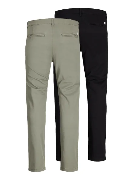 JACK & JONES Pantaloni eleganți Marco / oliv negru