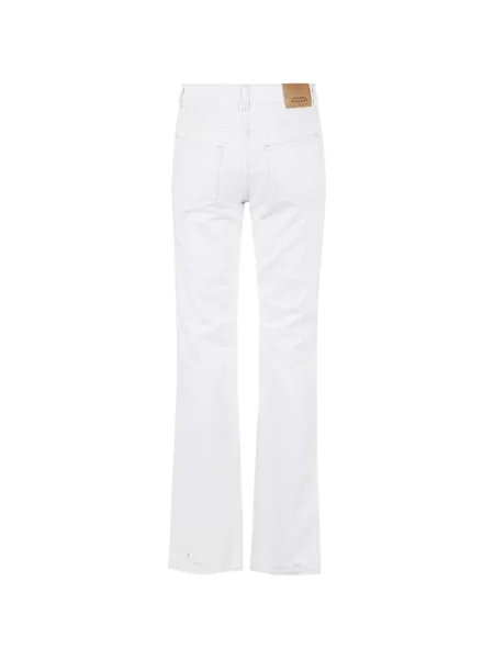 Pantaloni Isabel Marant alb