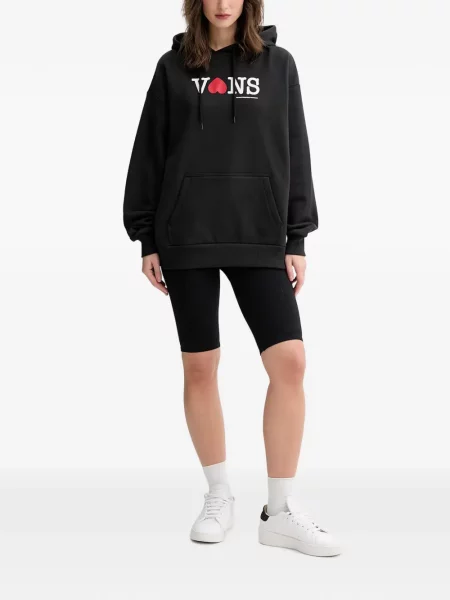Hanorac cu glugă Vans negru