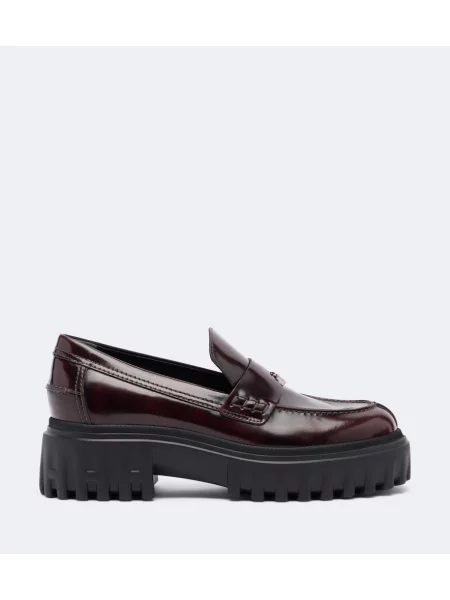 Pantofi loafer Hogan din piele